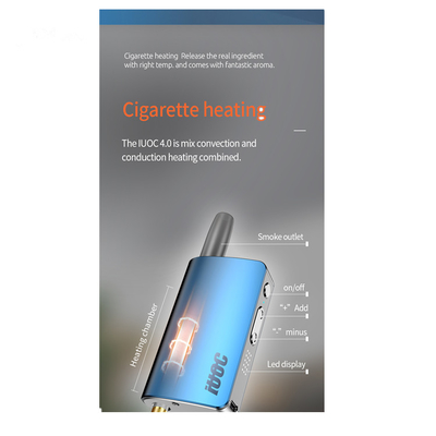 Alum Heets Heated Tobacco Device Not Burn Temperature Control ISO9001
